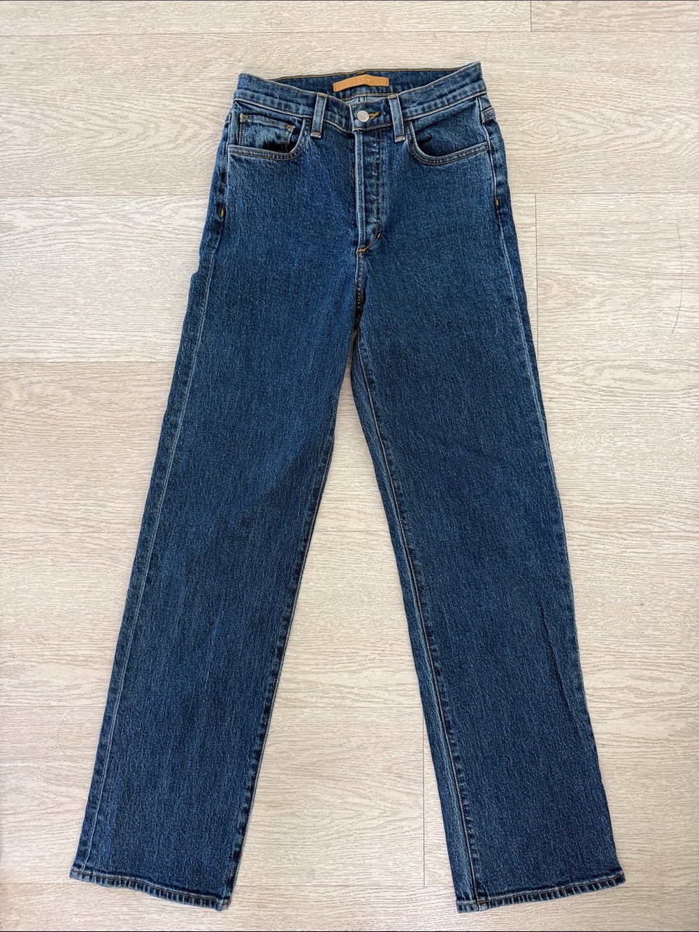 Joes jeans Margot Classic High-Rise Straight Leg Jeans - Dark Blue